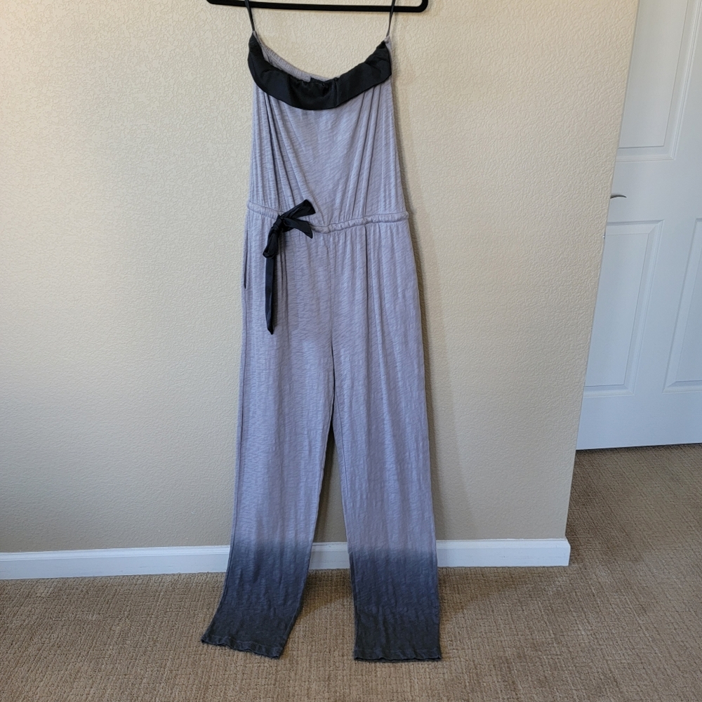 ATM ANTHONY THOMAS MELILLO Jersey Strapless Jumpsuit, Size M